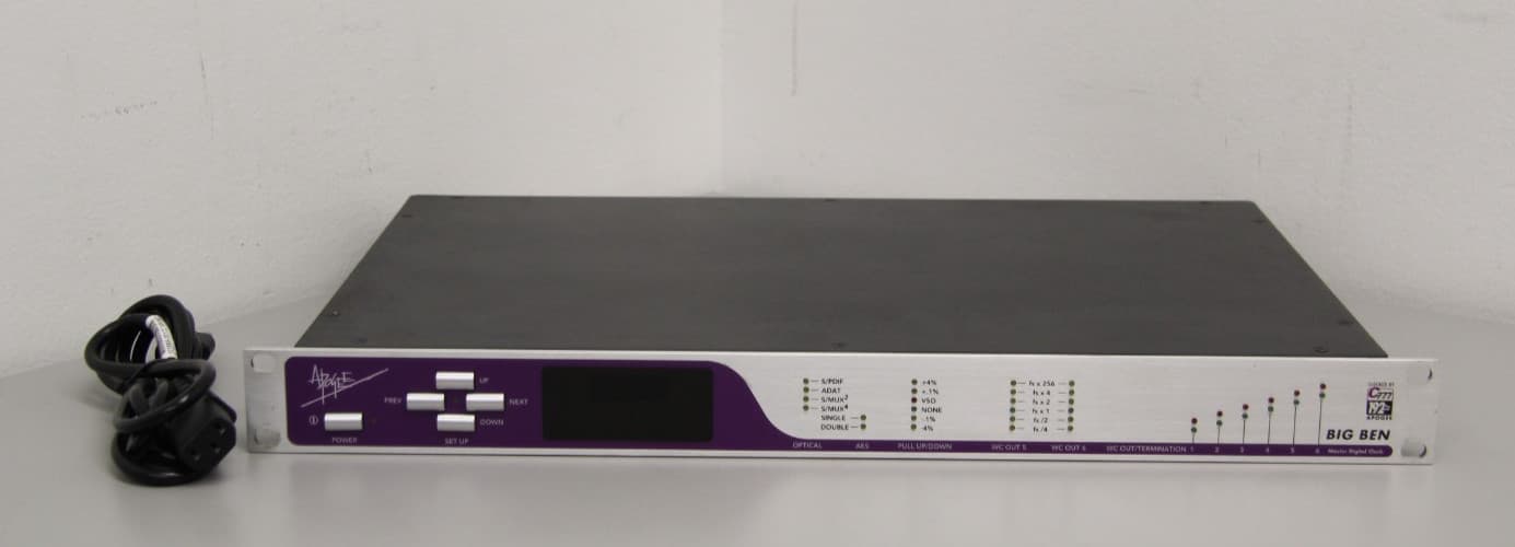 Big Ben C777 192K Apogee Electronics Big Ben Master Digital Clock