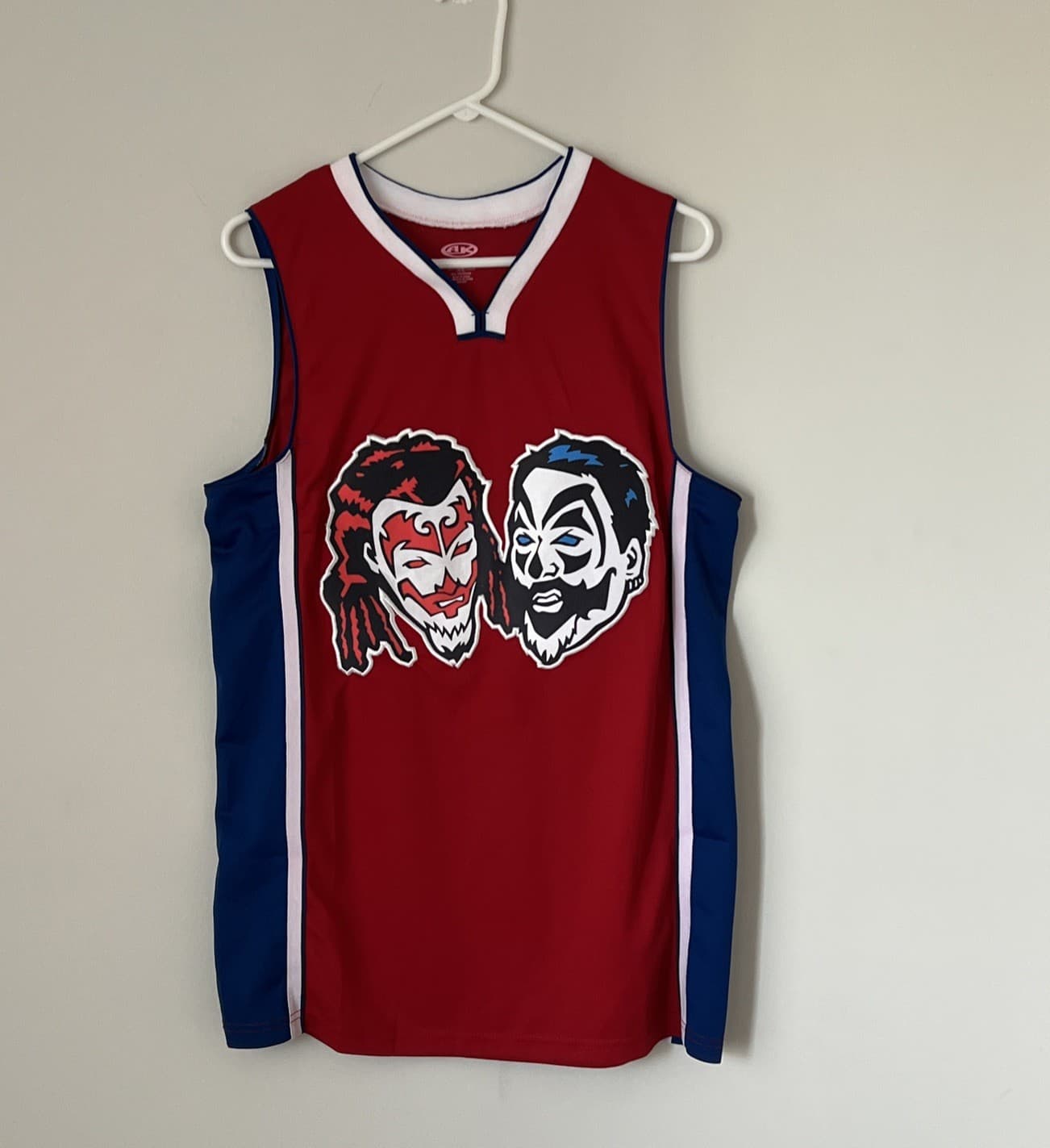 Insane Clown Posse The Wraith Shangri La Medium Basketball Jersey ICP Hatchetman