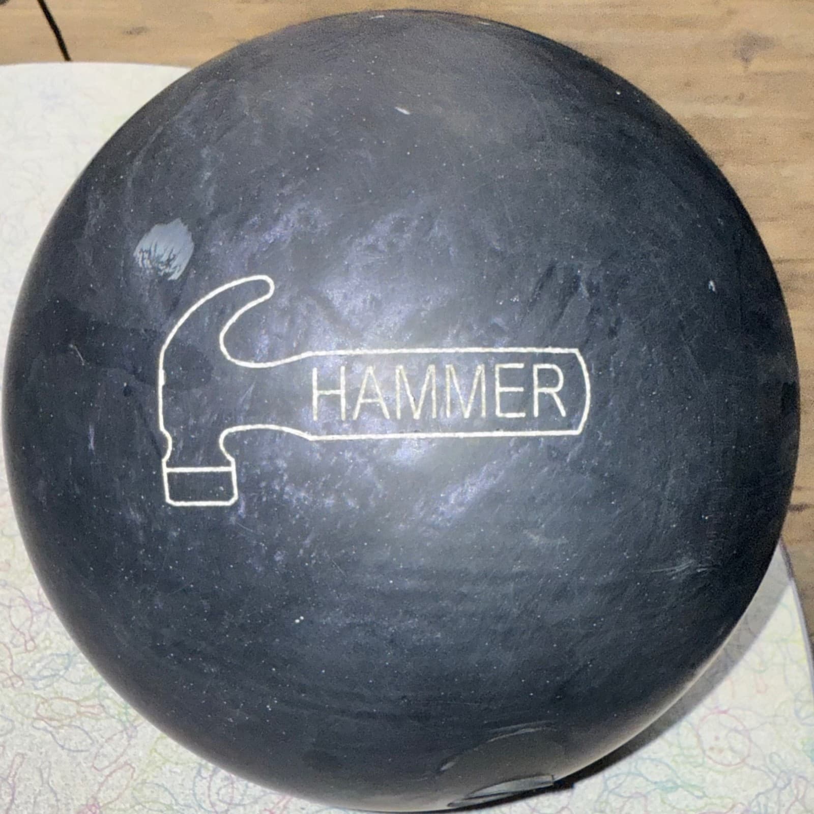 14LB Hammer Black Pearl Urethane