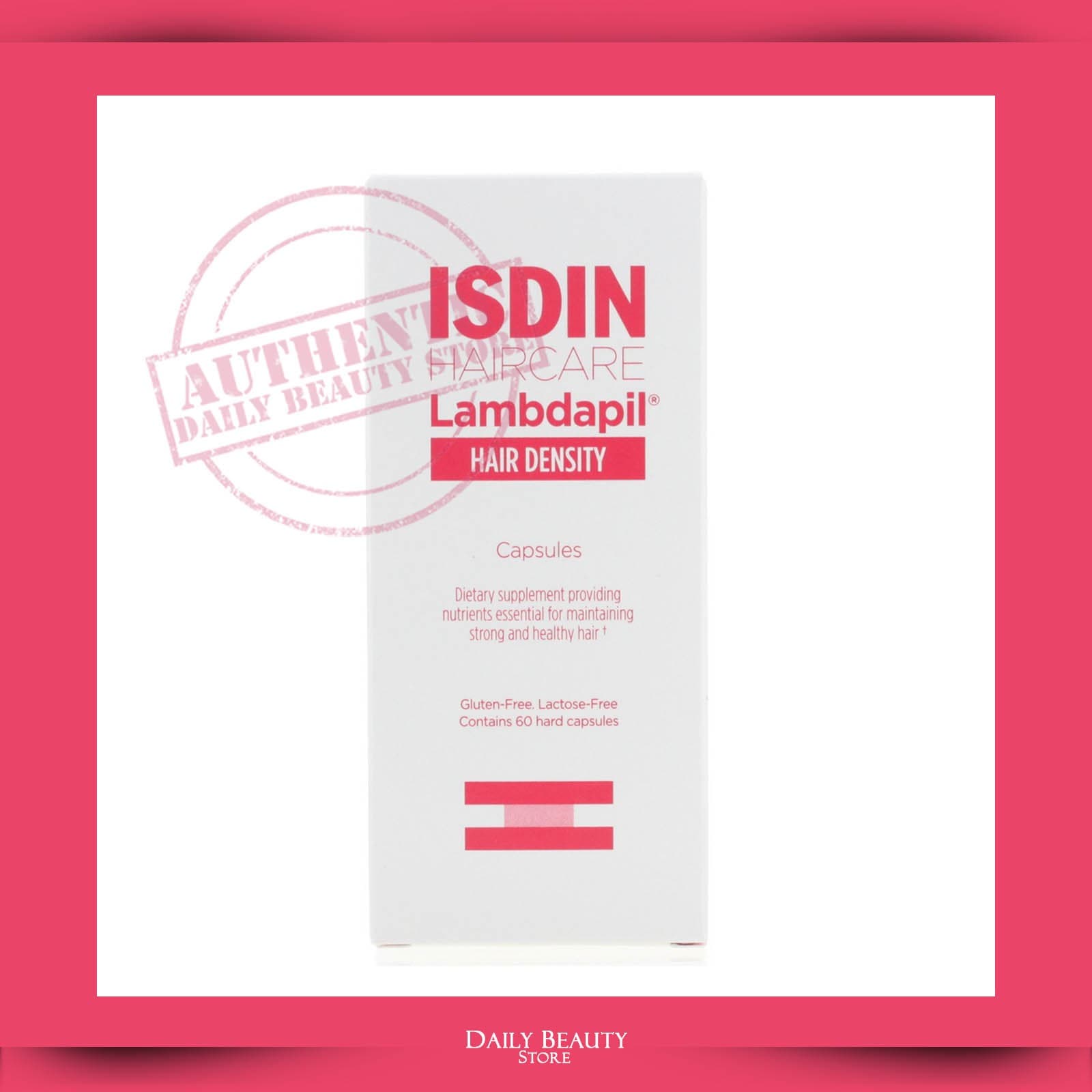 Isdin Lambdapil Hair Density Capsules 60 Capsules EXP 11/2026 NEW FAST SHIP