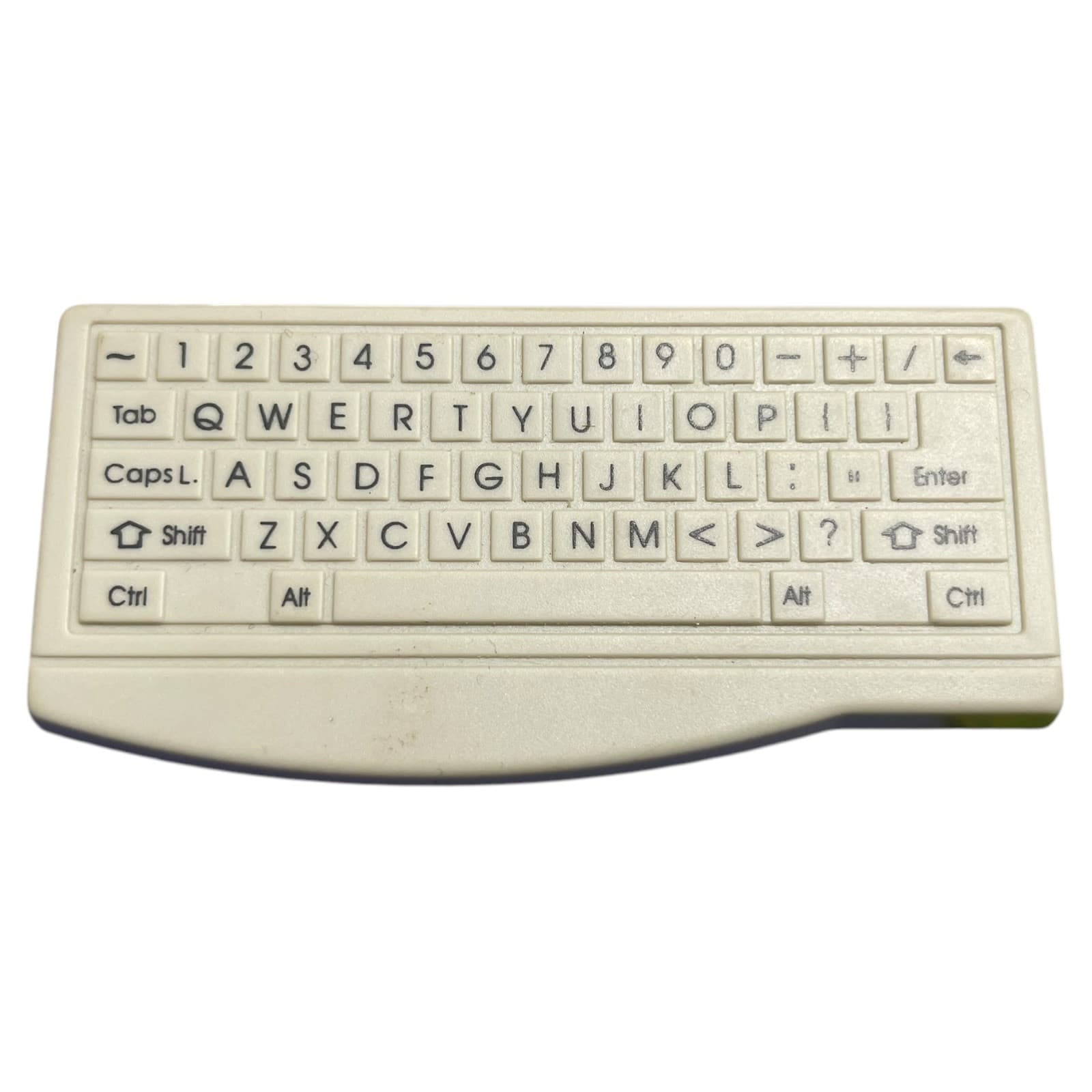 Vintage 90’s Retro Mini PC FM Auto-Scan Radio Computer (KEYBOARD ONLY)