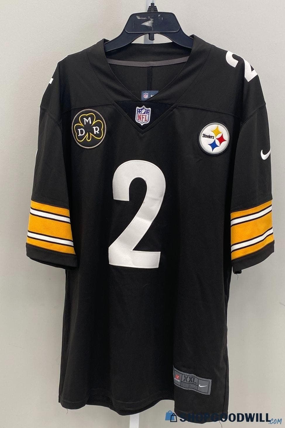 Pittsburgh Steelers Mason Rudolph #2 Nike Team Game On Field NFL Jersey Size 2XL