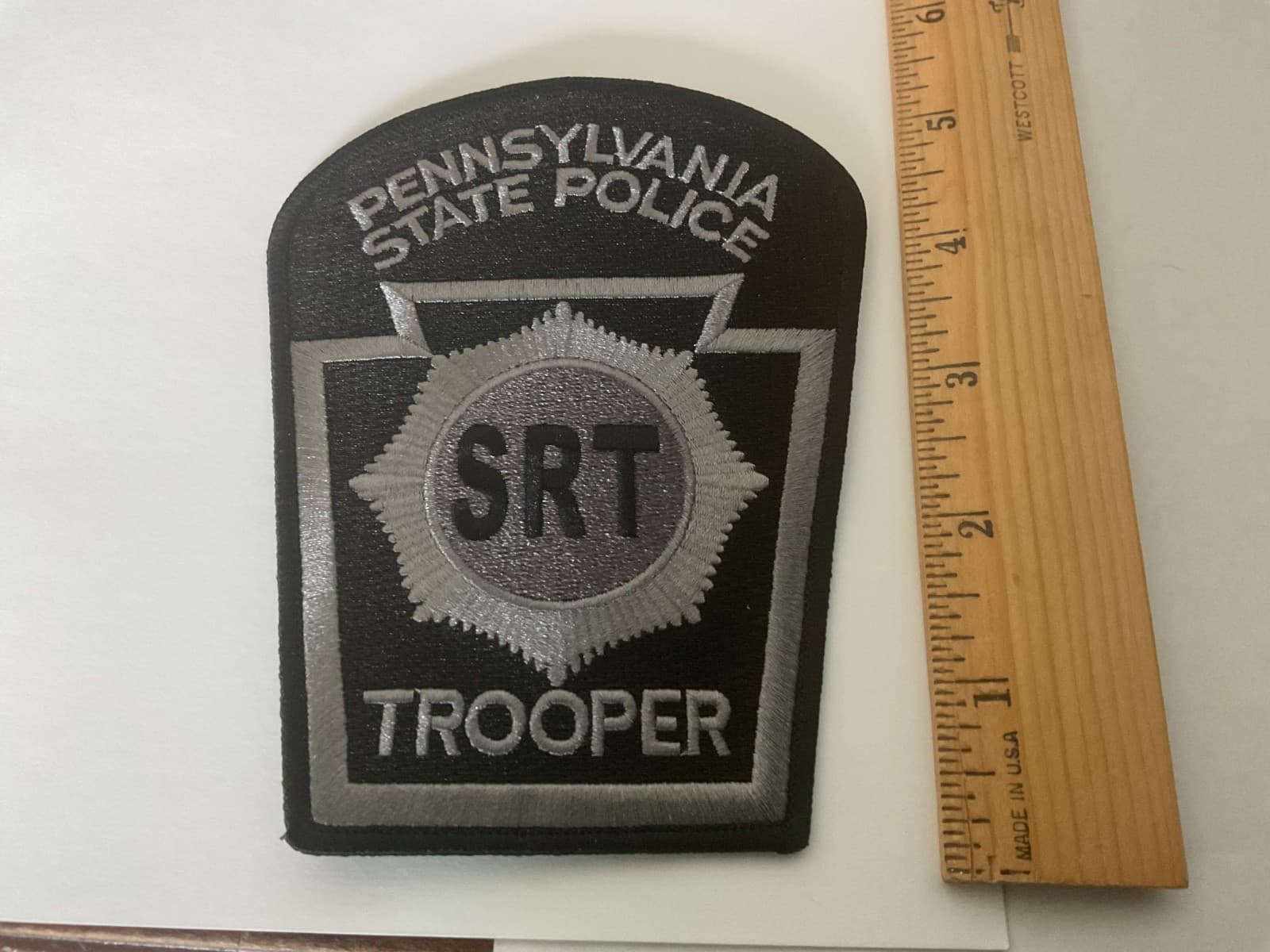 Pennsylvania State Police Trooper SRT Subdued Tactical collectable Patch New
