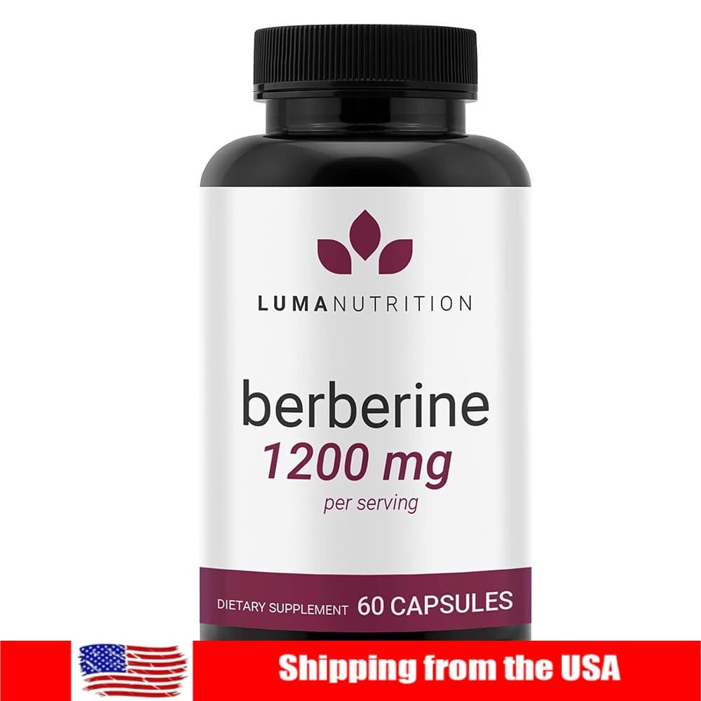 Berberine Supplement 1200 mg per Serving Berberine HCI NEW