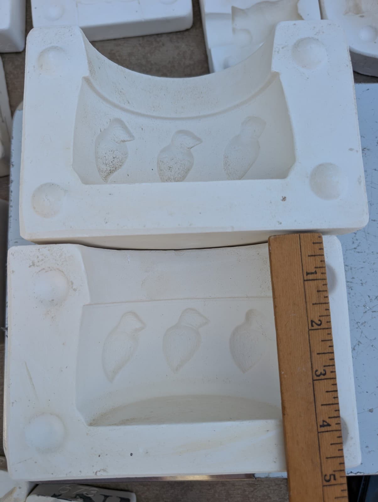 Strawberry Pot Planter Vintage Slip Casting Ceramic Mold