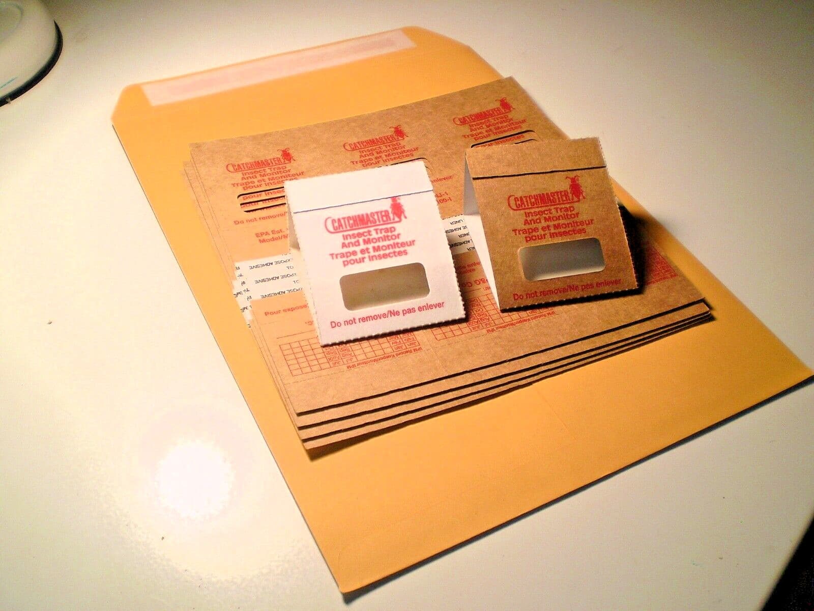 Insect Bug Roach, Brown Recluse Spider Sticky Traps, Qty 12, Free Domestic Ship