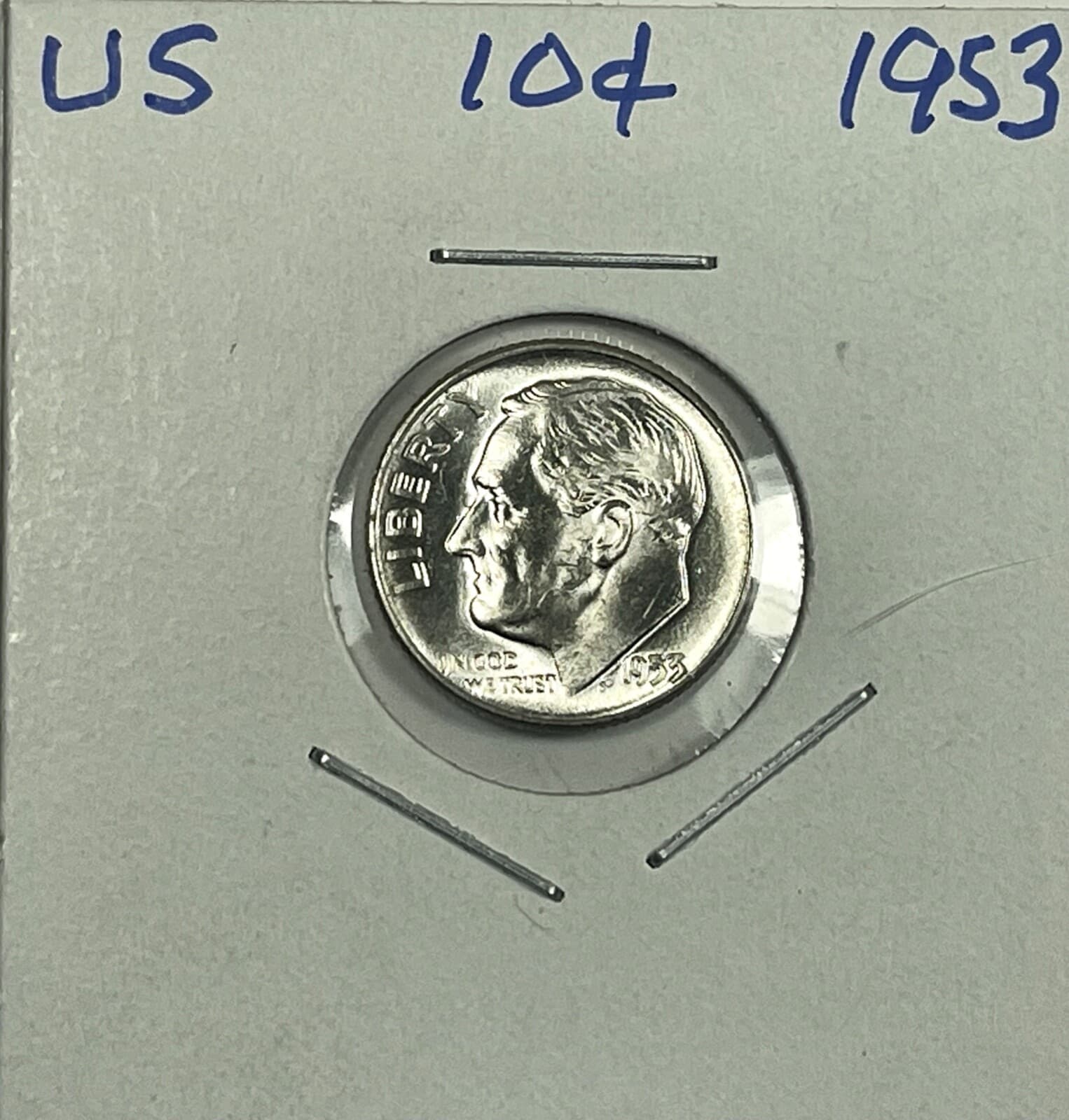1953 Roosevelt Dime Choice to Gem Uncirculated