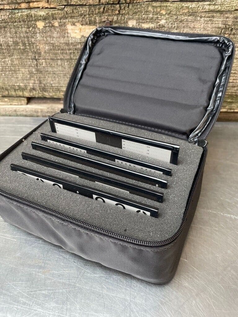 FIVE Stereo Optical Optec Vision Tester Screener Slides 15mmx5.5mmx2mm thickness