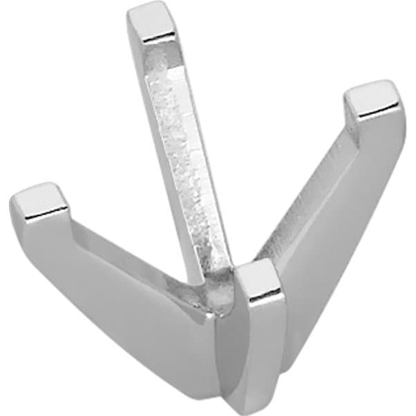 14K White Gold 4 Prong Tall Peg Head Round Setting 0.75ct 5.8mm