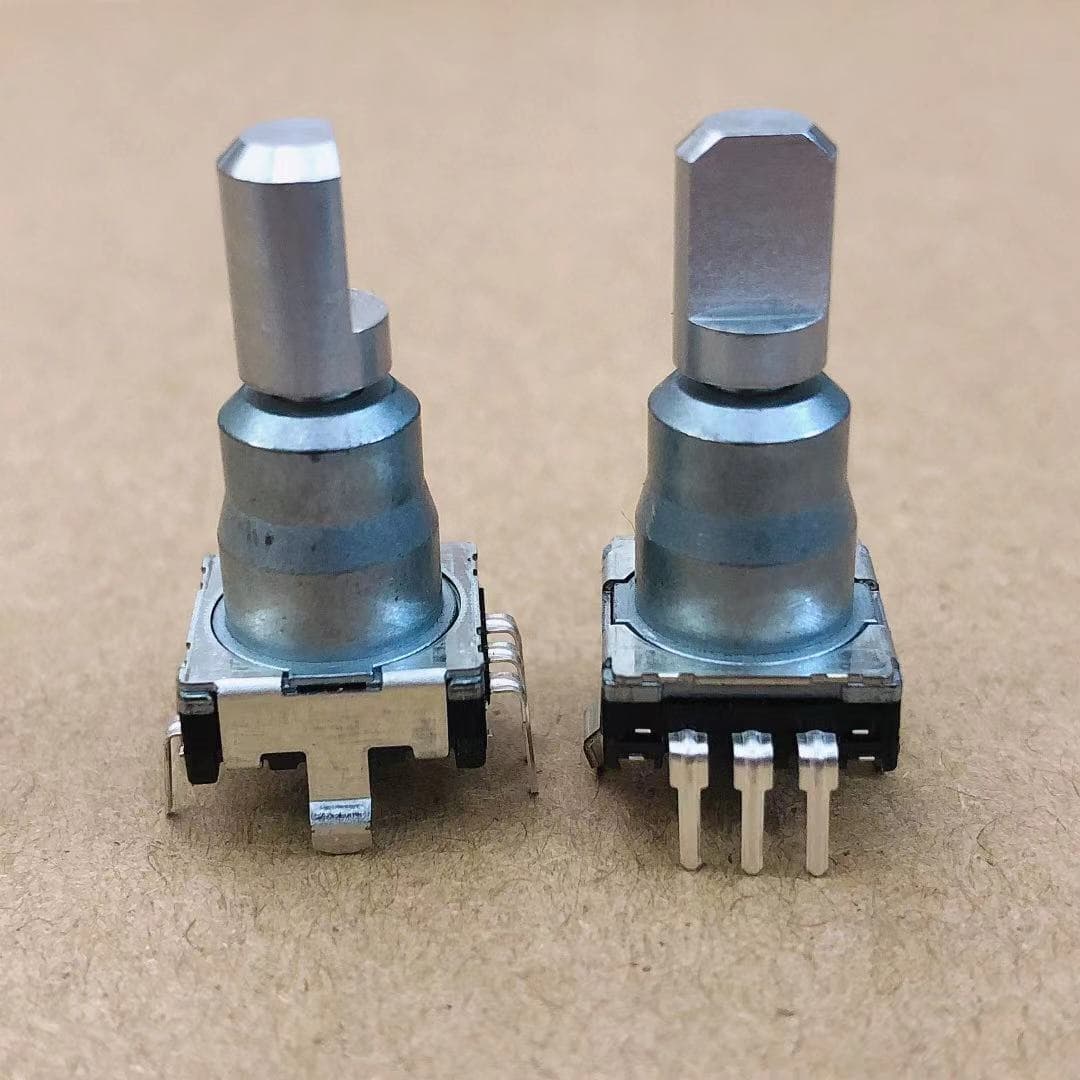 Car Navigation Volume Switch Encoder with Switch, 30 Detent 15 Pulse for ALPS
