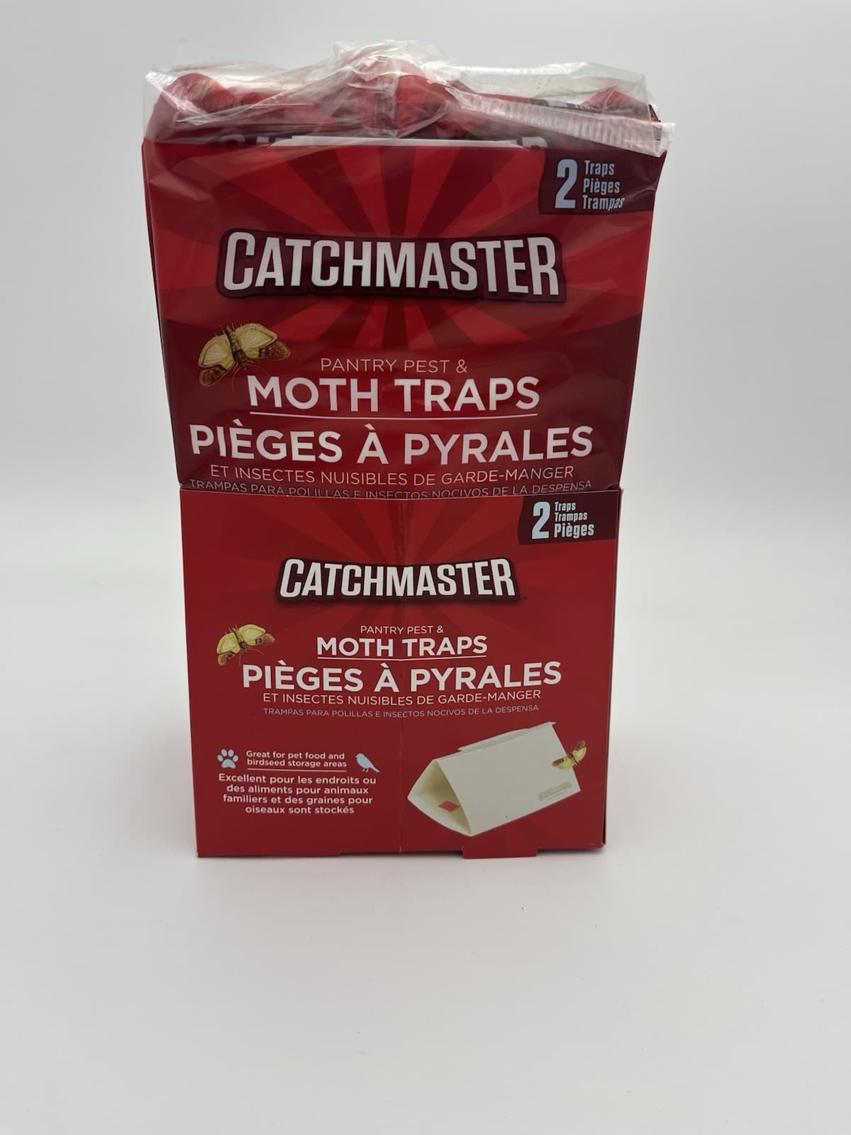 Catchmaster 812SD Meal Moth Pantry Pest 12 Traps