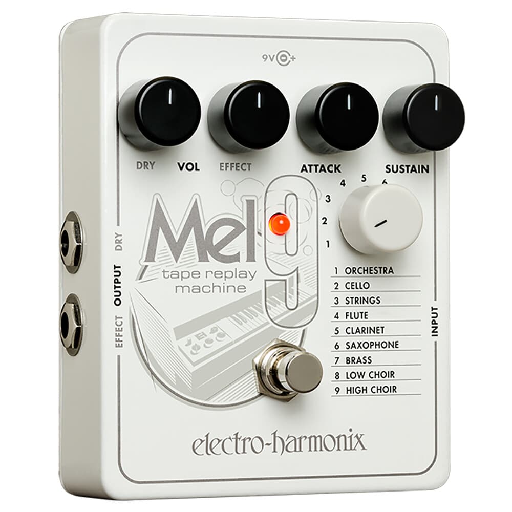 Electro-Harmonix MEL9 Tape Replay Machine Mellotron Emulation Guitar Pedal EHX