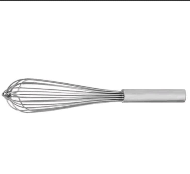 Crestware Fw18 Whip, Stainless Steel, 18 In DISK EUC Commercial Kitchen Ware