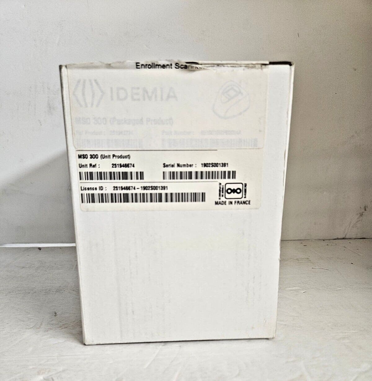 IDEMIA MSO 300 Morpho Wave Compact Desktop Enrollment Scanner NEW (Open Box)