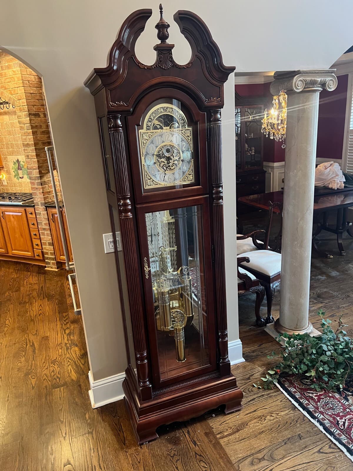 Howard Miller Grandfather Clock 610-904