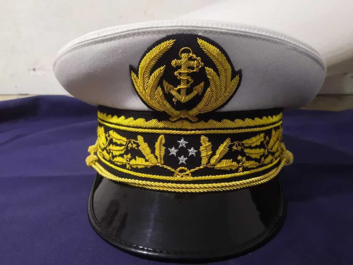 FRENCH CAP HAT KEPI - French Navy Admiral General Hats - French CUSTOM Hats