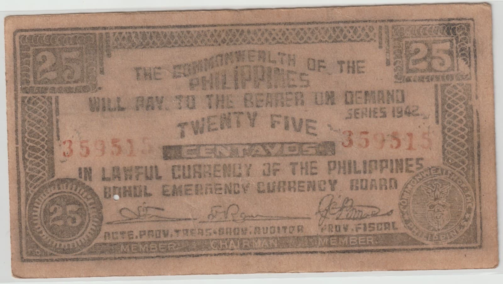 WWII Japan Japanese Occupation Invasion 1942 GUERRILLA War Collection Money D4