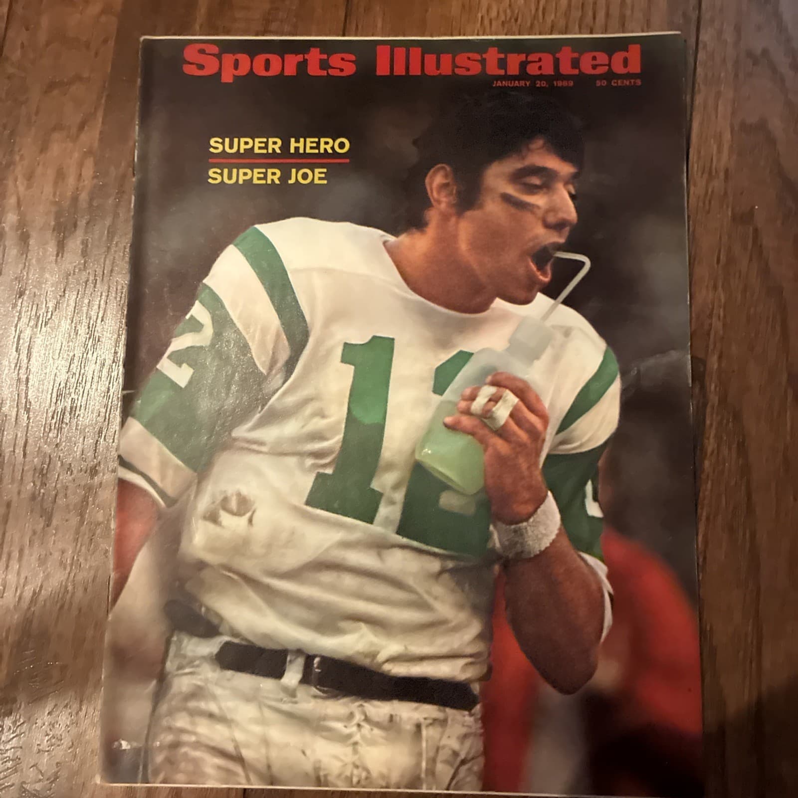 1969 Sports Illustrated SUPER HERO SUPER JOE NAMATH VG-EX Condition!!