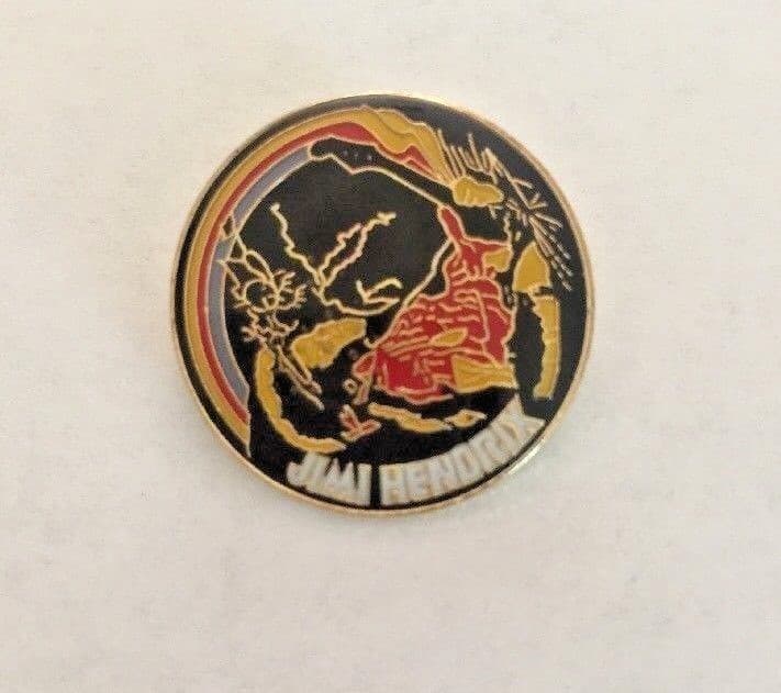 Vintage Jimi Hendrix Pinback