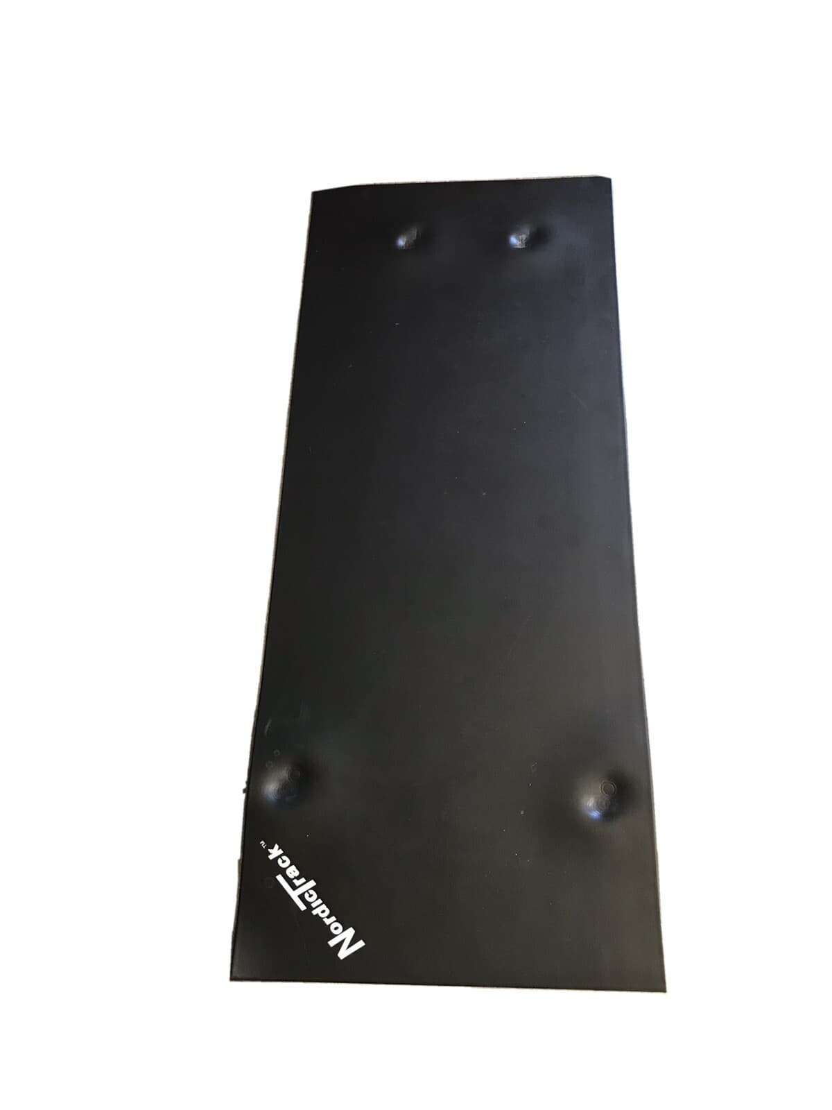 NORDICTRACK 15312 EXERCISE EQUIPMENT FLOOR MAT, 3' x 6' x 4mm, BLACK, Used