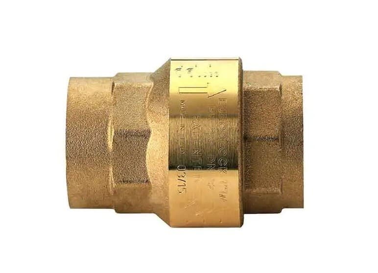 RB VITON 100003 1/2" INCH BRASS CHECK VALVE 400WOG | NEW
