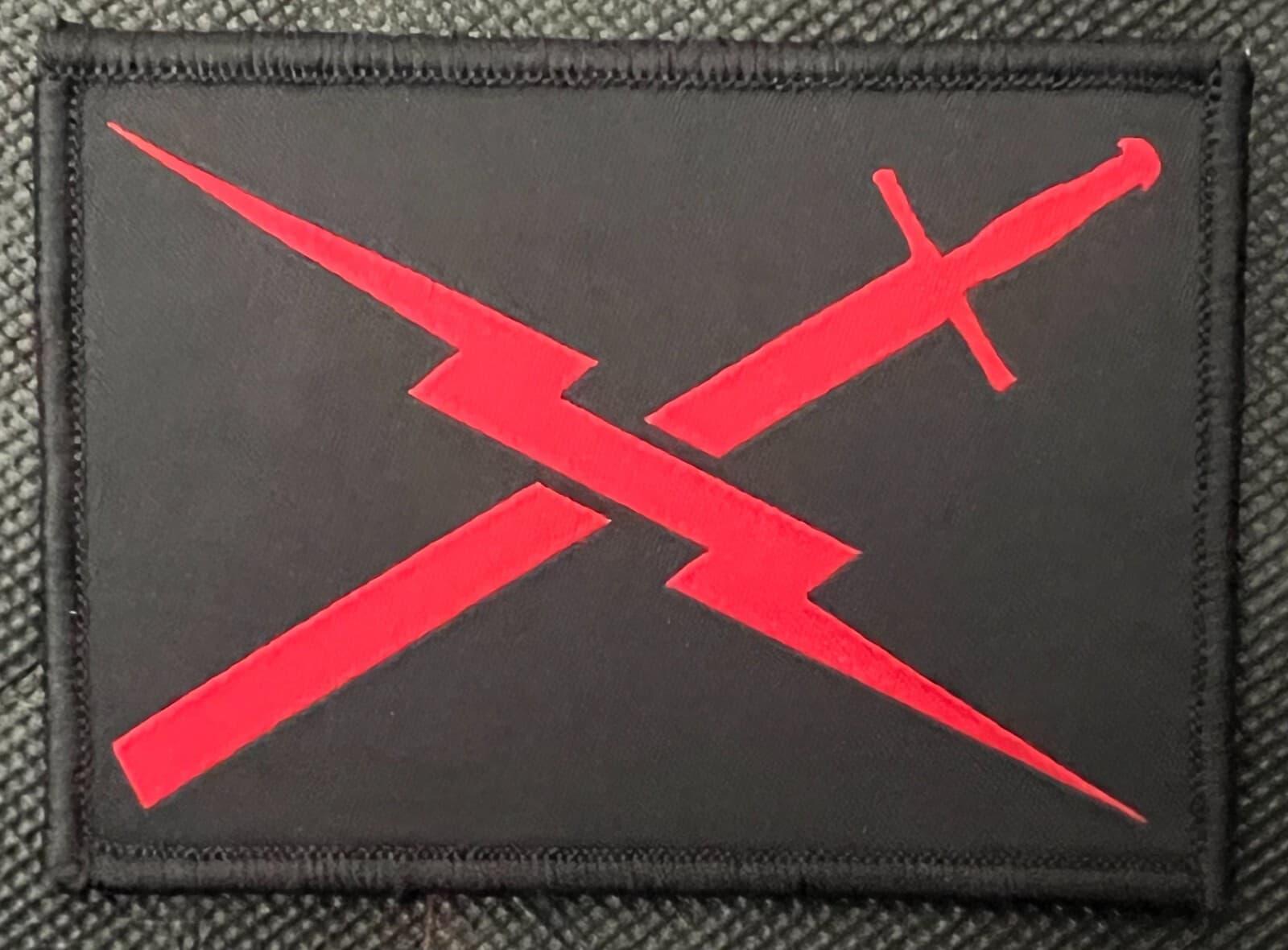 Phantom Defense Black & Red Variant Patch