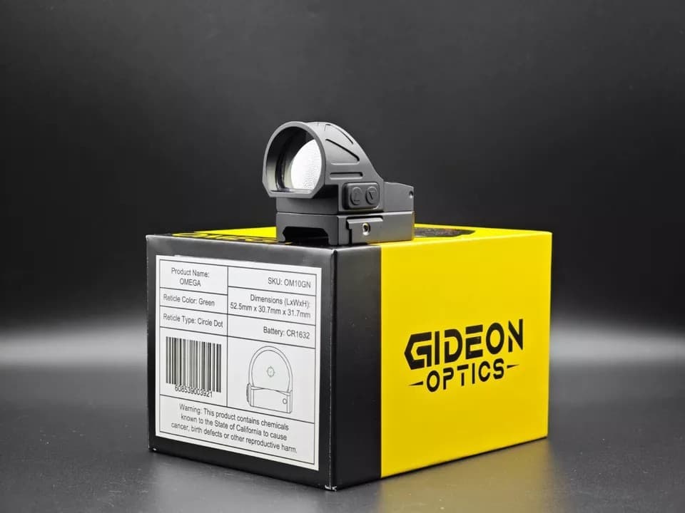 Gideon Optics Omega Green/Red Circle Dot Sight RMR Footprint Optics | USA STOCK