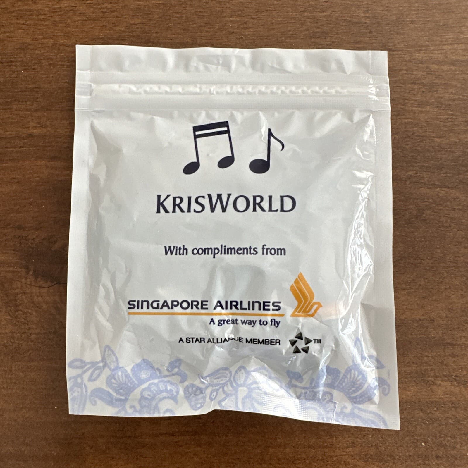 Singapore Airlines KrisWorld Headphones