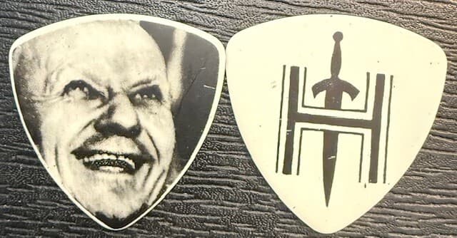 SLAYER / JEFF HANNEMAN / ****RIP / TOUR GUITAR PICK