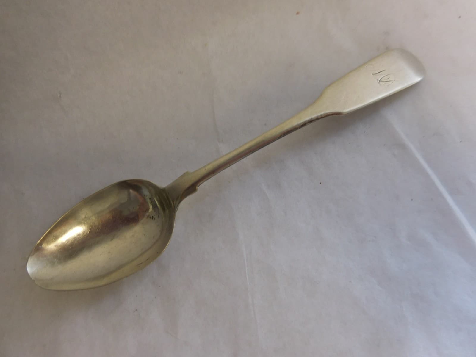 JAMES I LANGFORD HALIFAX NOVA SCOTIA CANADA COIN SILVER TEASPOON C 1830-40