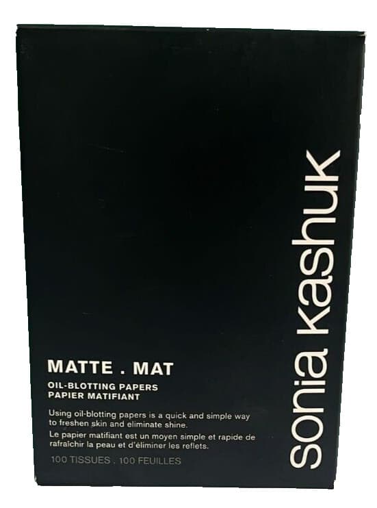 Sonia Kashuk BLOTTERS MATT BLOTTING PAPER OIL CONTROL TISSUE 100 SHEETS