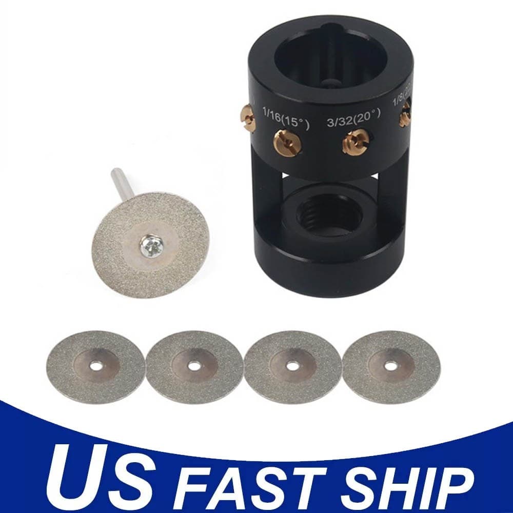 Tungsten Electrode Sharpener Grinder Multi-Angle Cut-off Tool TIG Welding USA