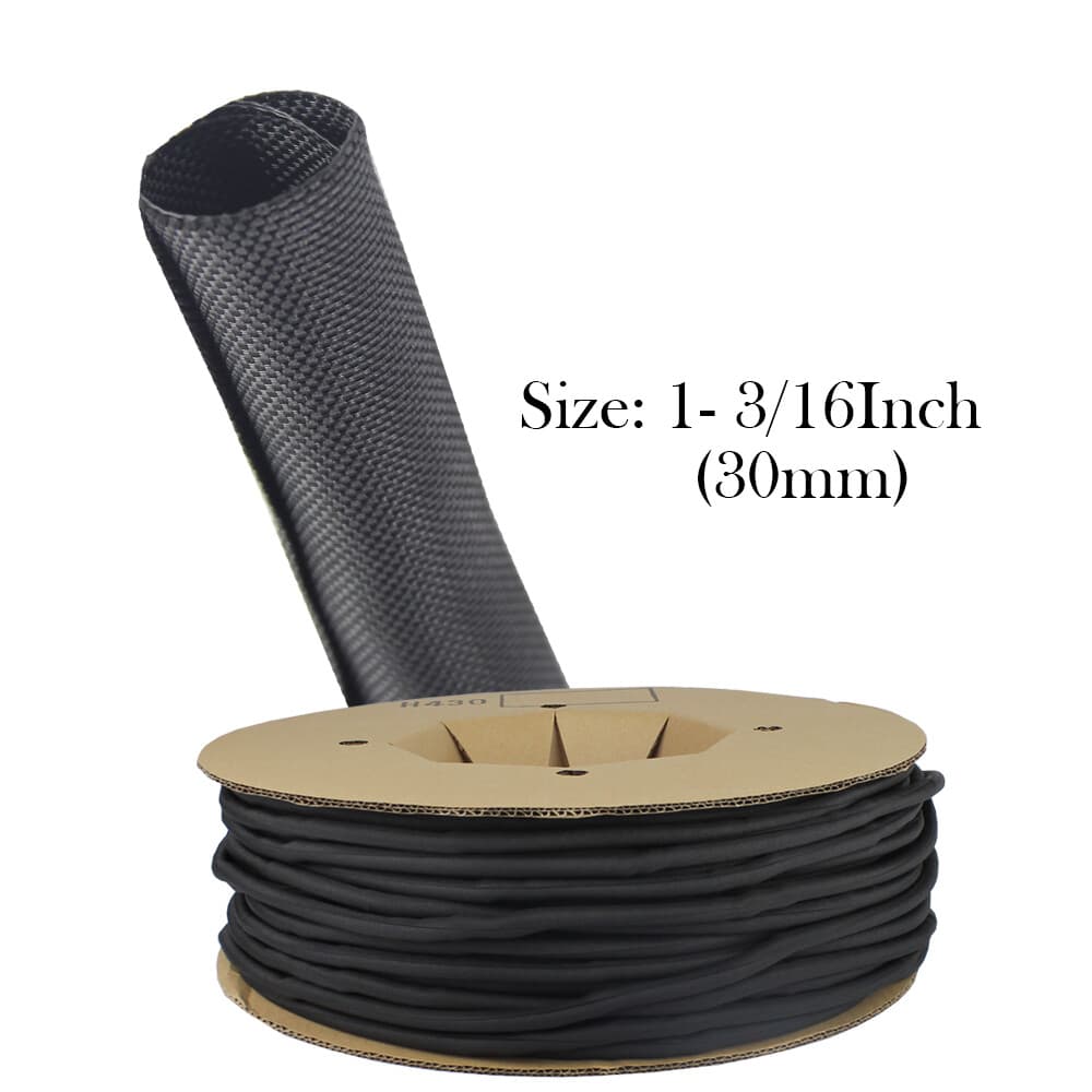 Braided Split Sleeving Wire Loom Tubing Cable insulated Sleeve Cord Protector