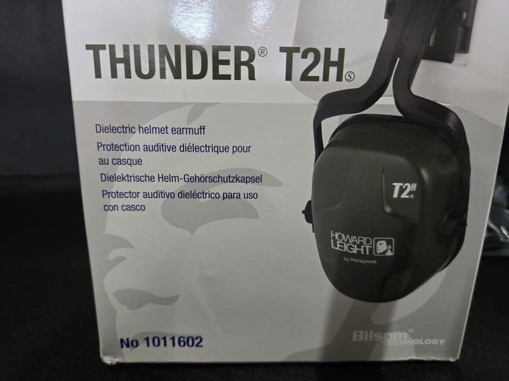 Honeywell Howard Leight Thunder T2H Dielectric Helmet Earmuff