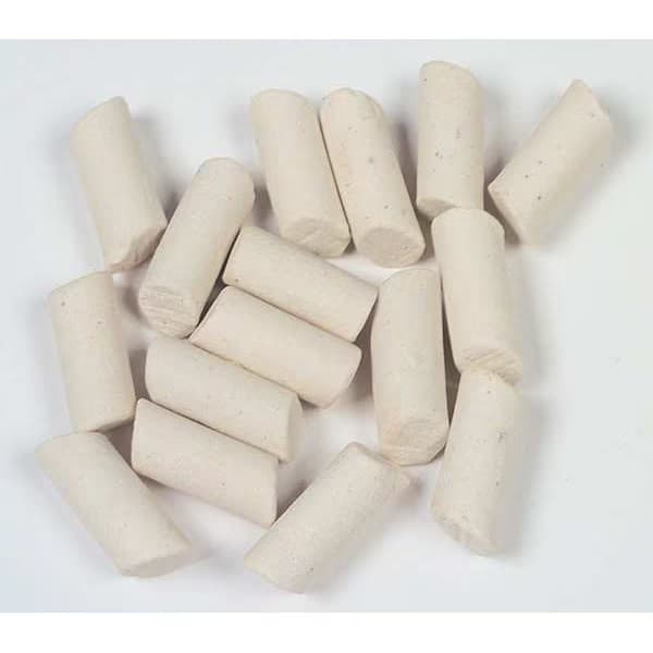 20 LBS 3/8x7/8" Angle Cut Cylinder Tumbling Ceramic Pellets Finishing Media