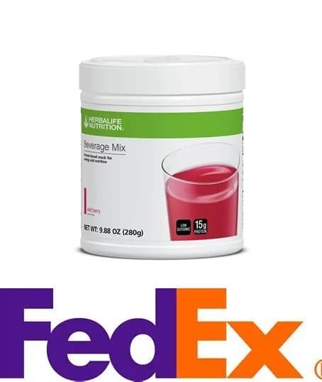 Herbalife Beverage Mix Herbal Nutrition Peach Mango / Wild Berry 9.63 oz.