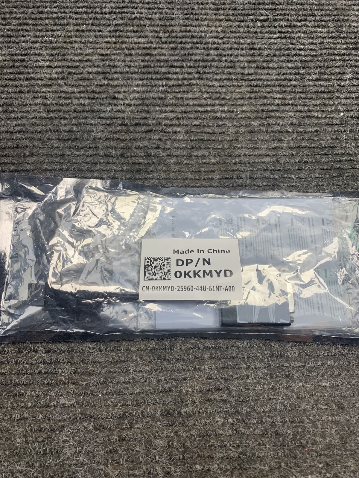 DisplayPort to DVI DP Adapter 0KKMYD DANARBC084 KKMYD Dell New