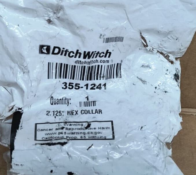 Ditch Witch 2.125" Hex Collar 355-1241