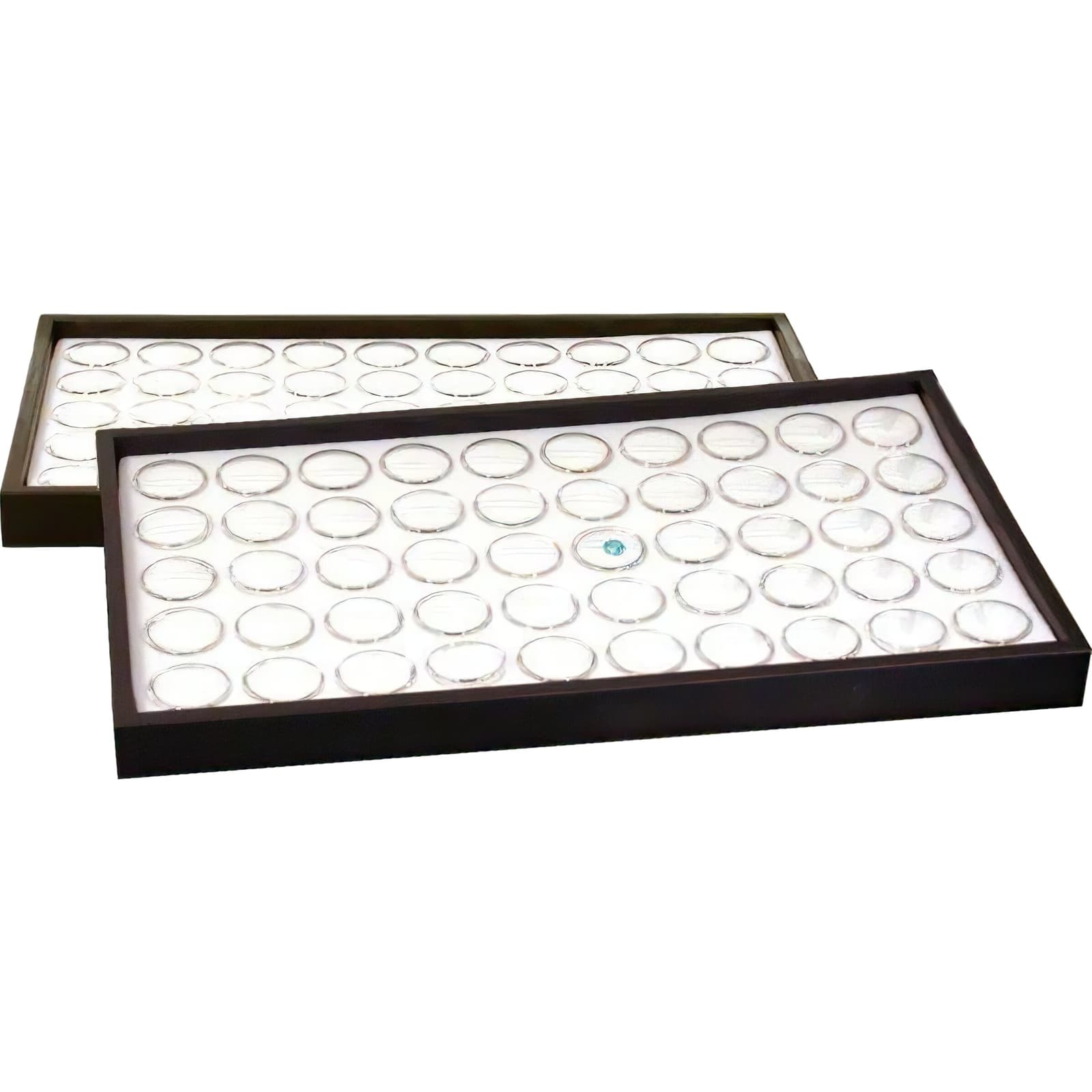 100 Gem Jars +2 Boxes Storage Part Containers Display