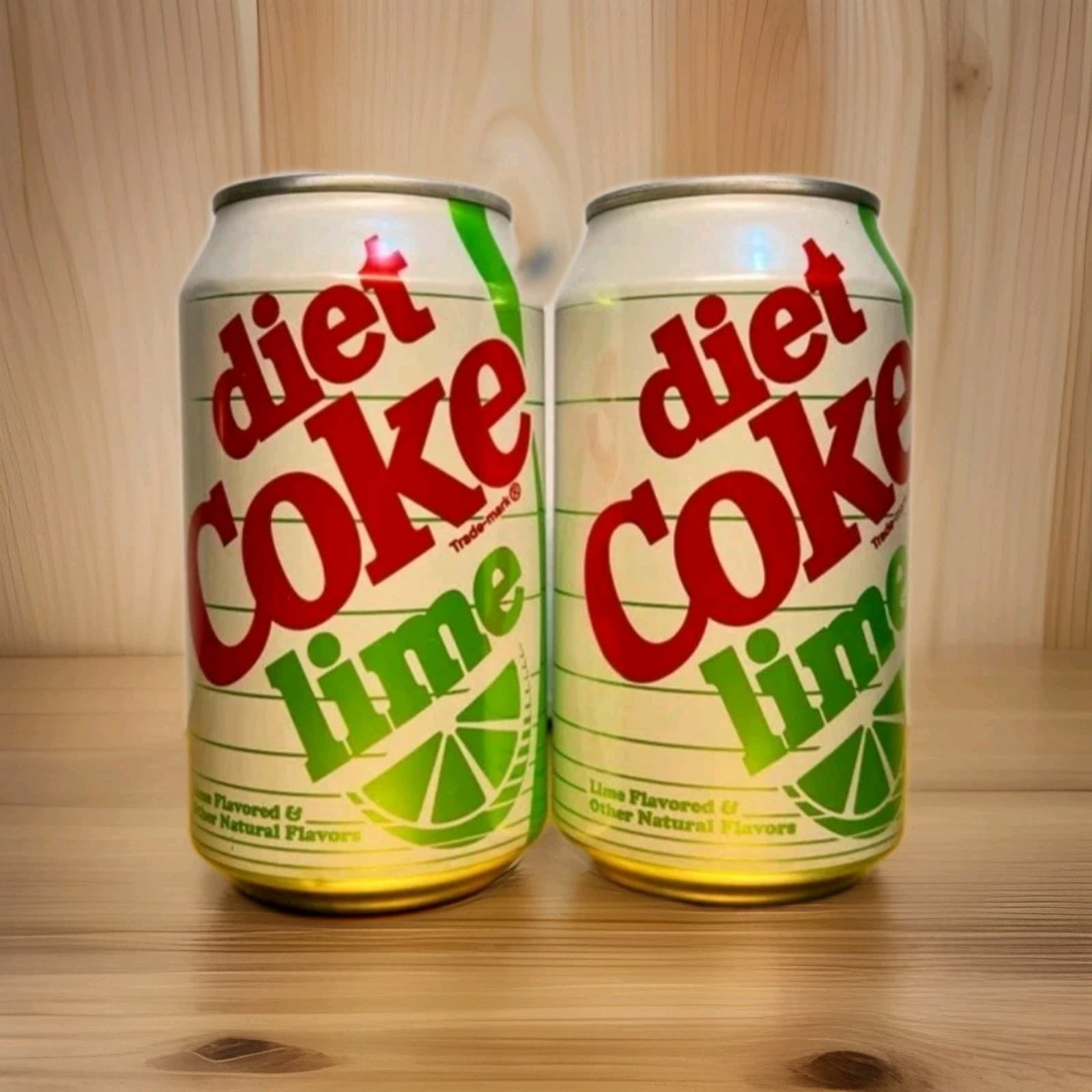 🚨New🚨 Limited Edition Retro Diet Lime COKE Fruit Soda 2 x 12oz Cans SEALED 📦✈