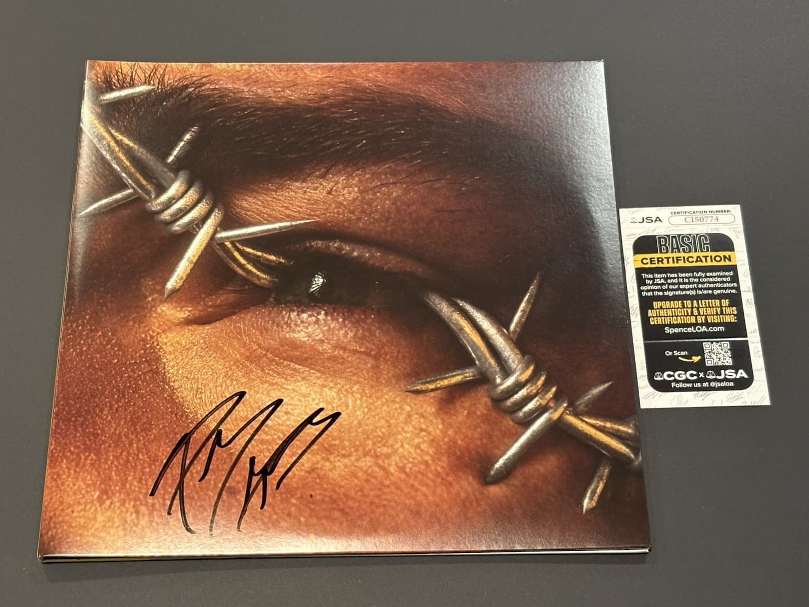 JSA COA POST MALONE Signed Autographed Beerbongs And Bentley’s Vinyl Album LP