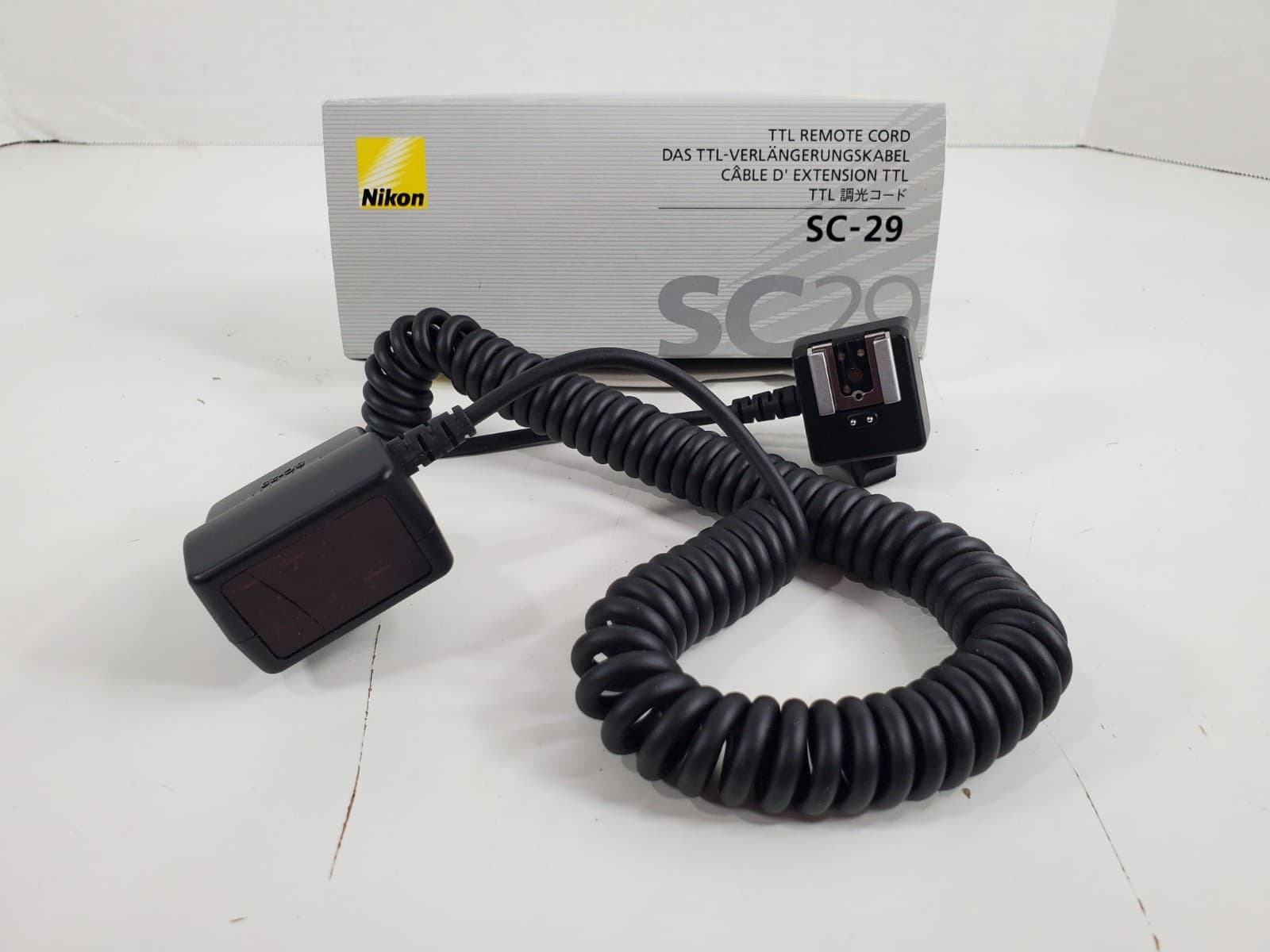 Nikon SC-29 off-camera TTL Flash Speedlight Remote cable SC29+AF Assist++GREAT