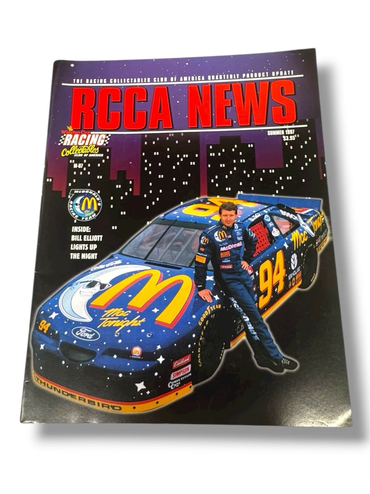 Summer 1997 RCCA News Action Racing Quarterly Product Update Bill Elliott