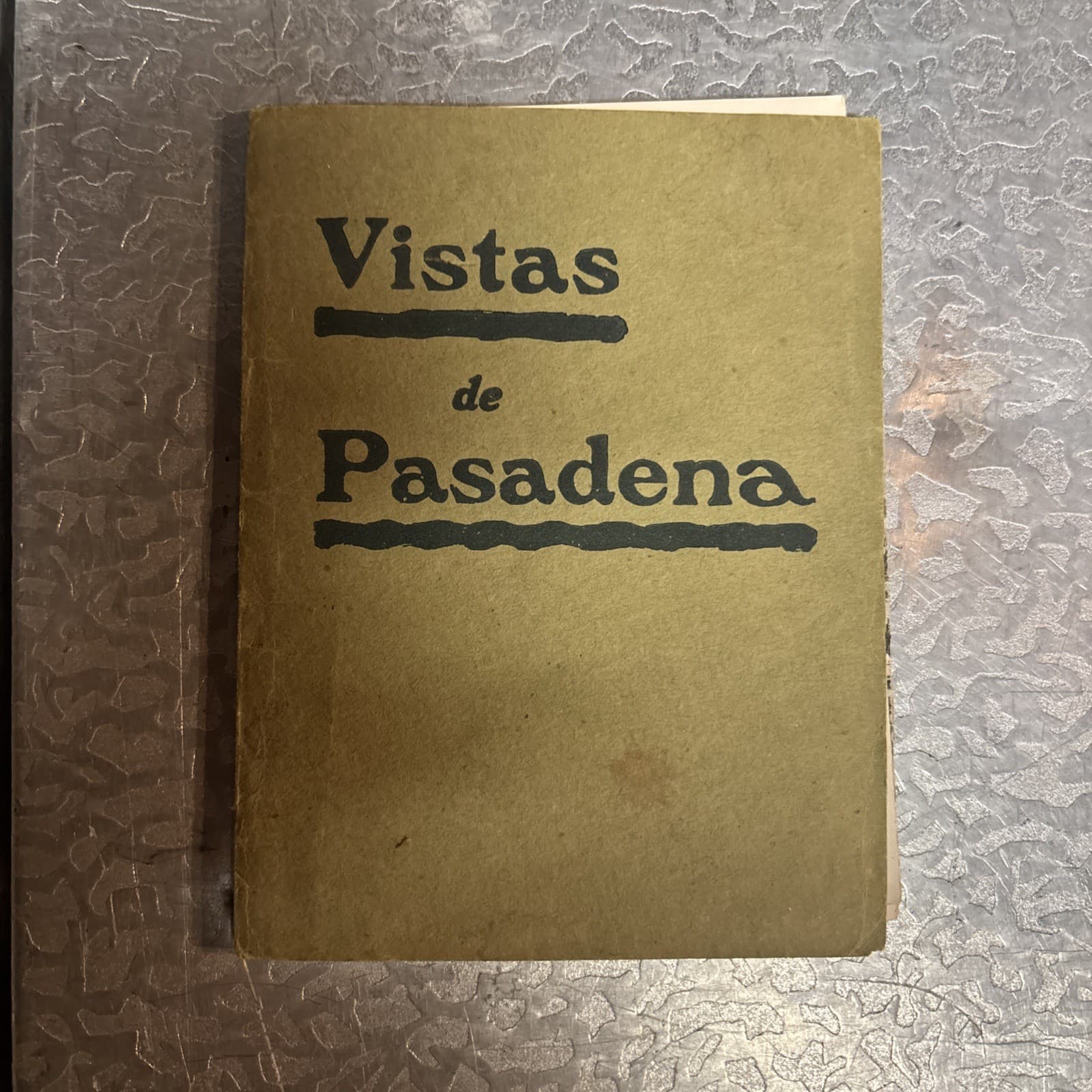 Vistas de Pasadena 1904 Photobook Of Pasadena Mt. Lowe Railway Los Angeles