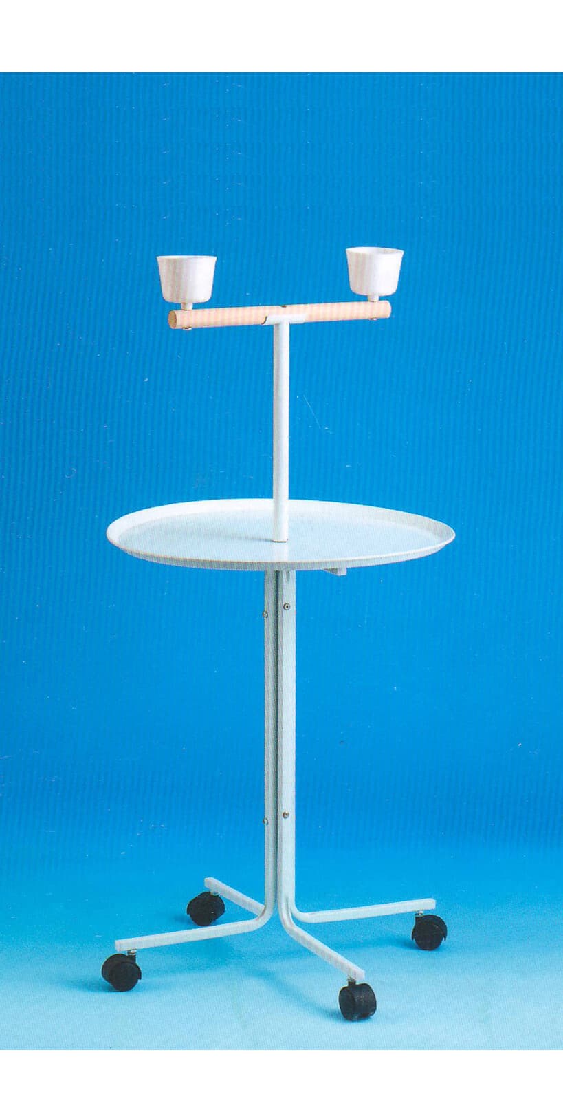 Metal Base Parrot Bird Cage African Grey Macaw Cockatoo Play Metal Rolling Stand