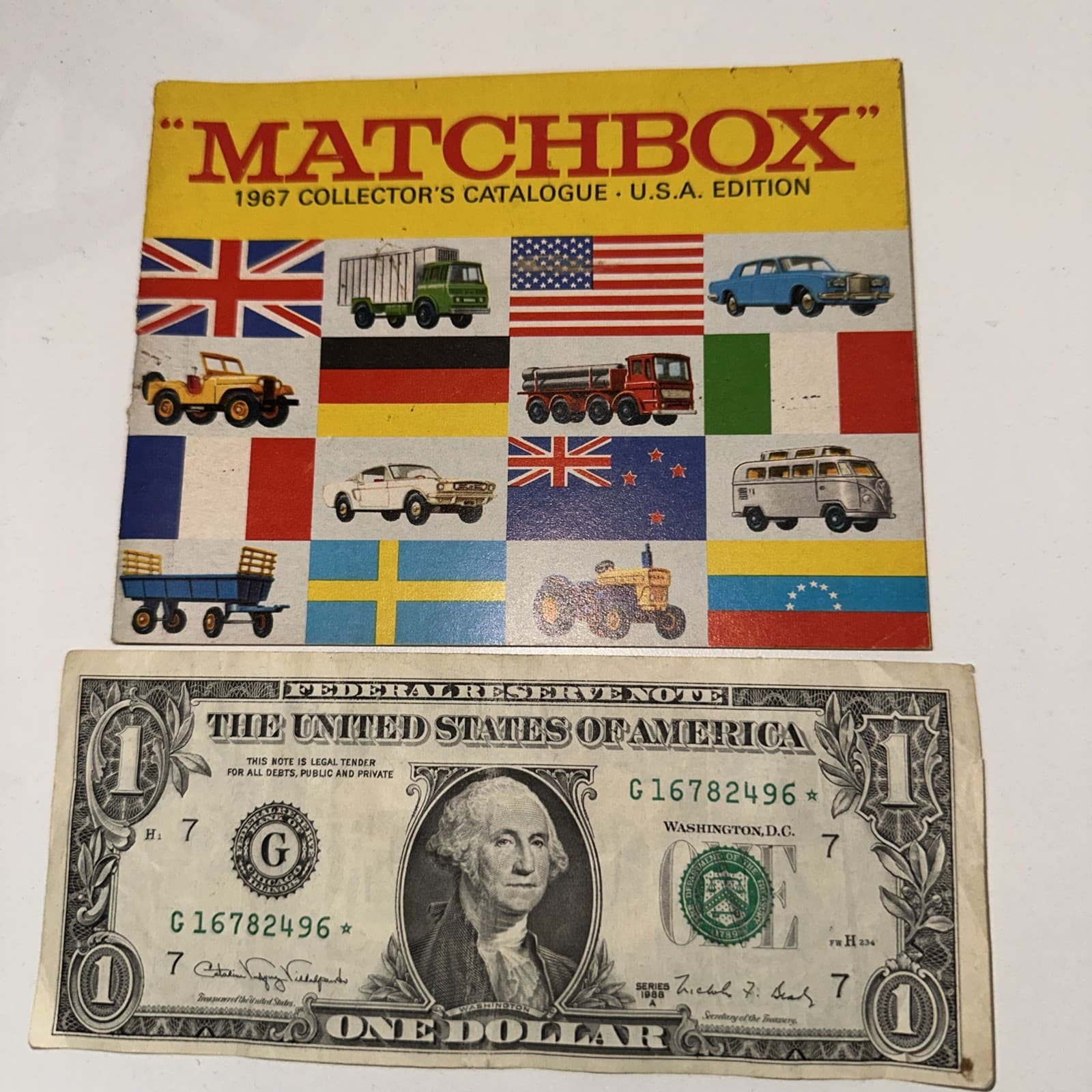 1967 Matchbox Collector's Catalogue U.S.A. Edition Excellent Condition