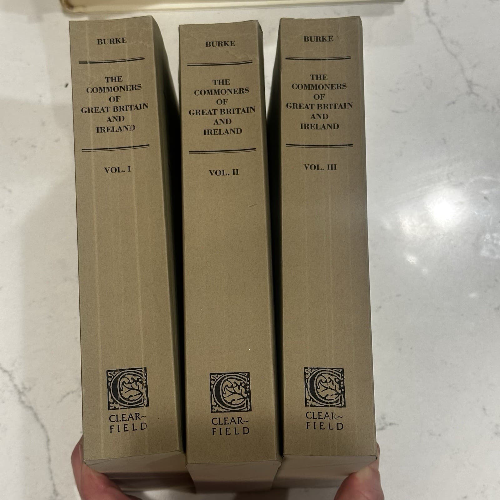 Burke’s Commoners Of Great Brittan And Ireland Vol. 1-3