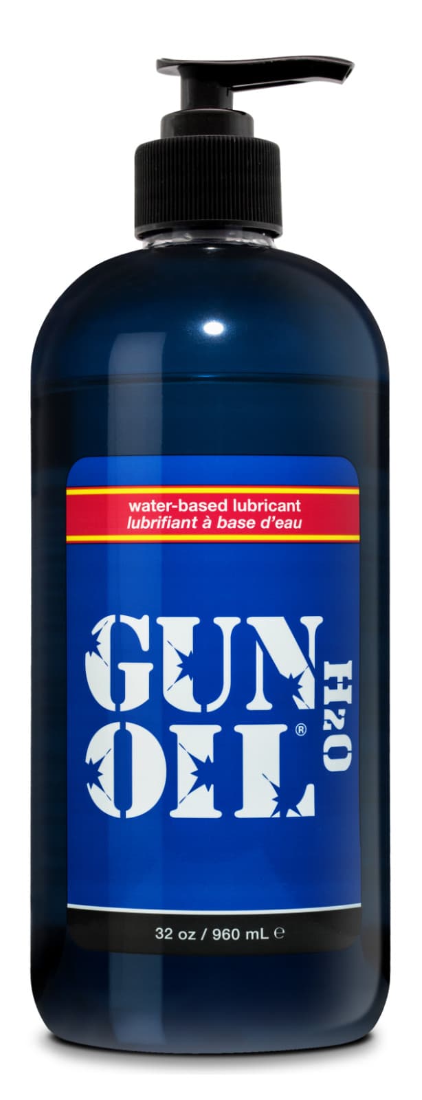 GUN OIL H2O Premium Water Based Personal Lubricant Long Lasting Slick Sex Lube