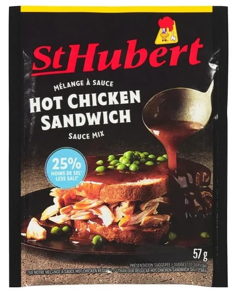 St. Hubert Hot Chicken Sauce Mix with Less Salt, 57g