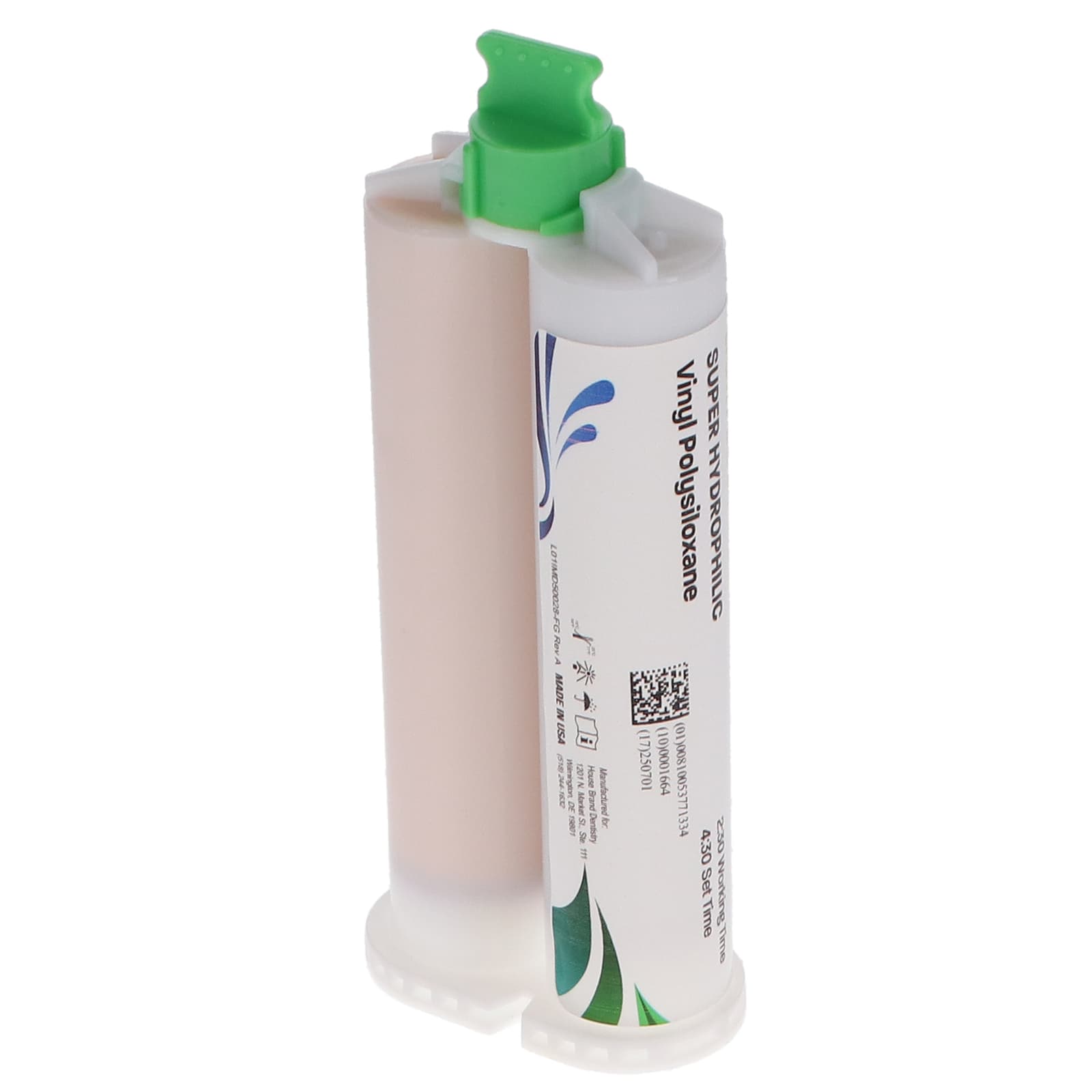 House Brand Dentistry 210155 VPS Impression Material Light Body Regular Set 2/Pk